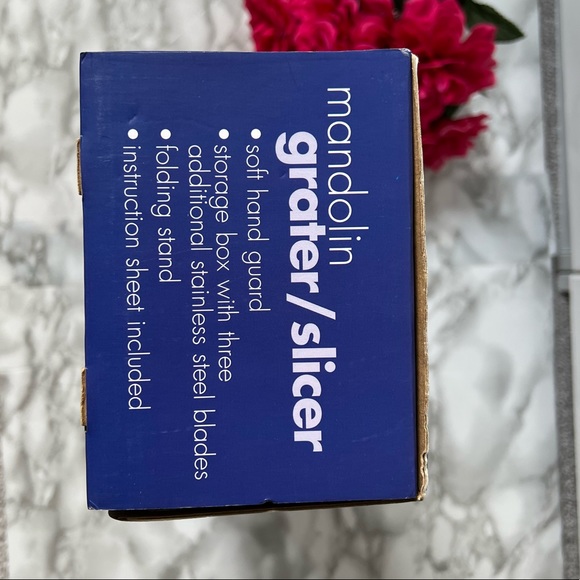 BRAND NEW! Danesco Mandolin Slicer and Grater - Black and Stainless Steel - Picture 4 of 12